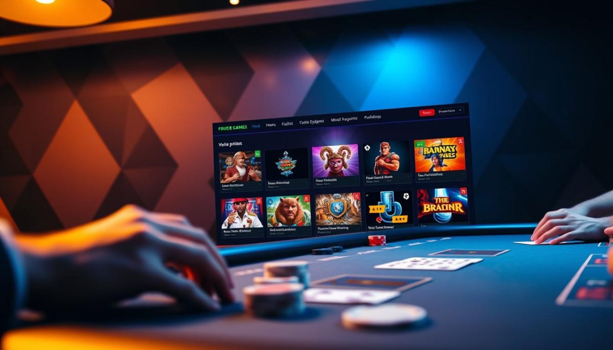 portal judi poker online dengan opsi permainan cepat