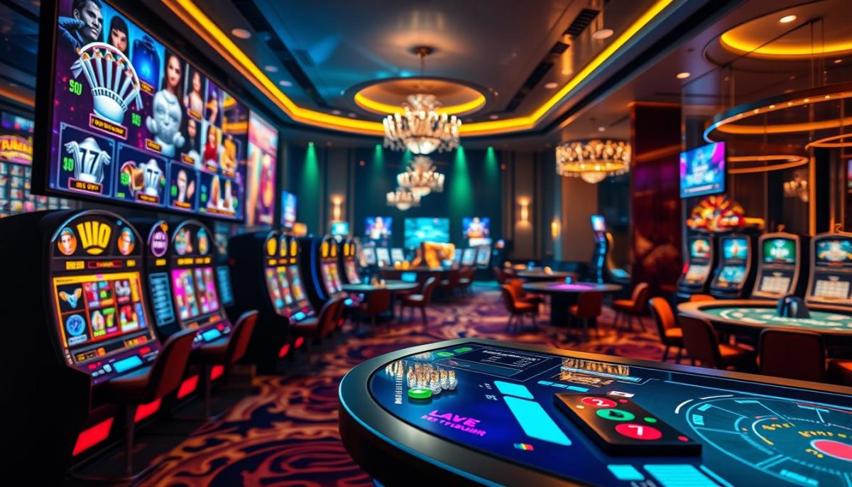 platform live casino online