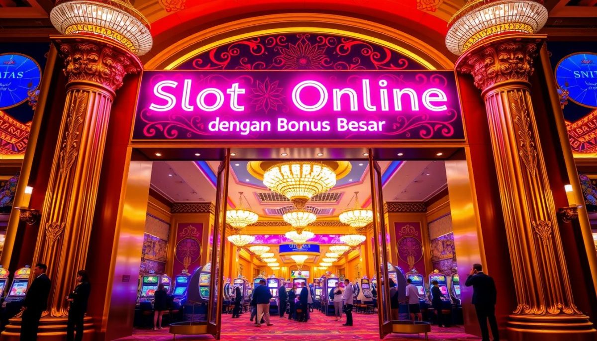 Situs slot online dengan bonus besar