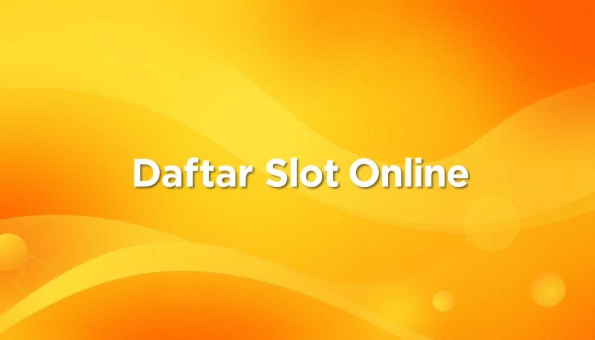 Bandar Slot Online Resmi 2025 – Daftar & Bermain Sekarang